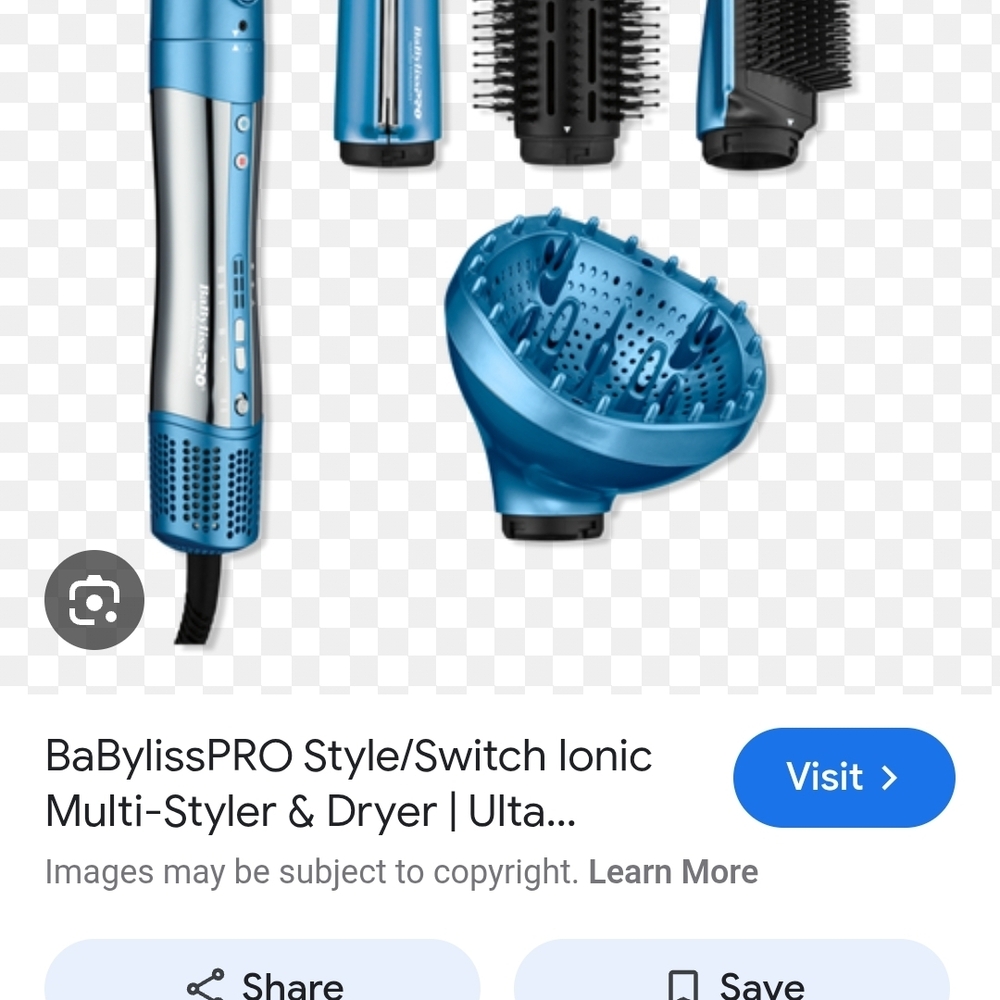 BaBylissPRO Blue Multi-Styler & Dryer Set